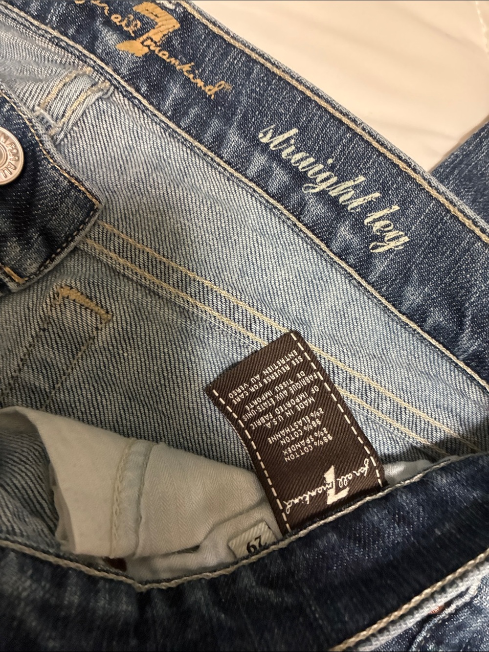 Straight Leg Light Blue Denim Jeans - women 29